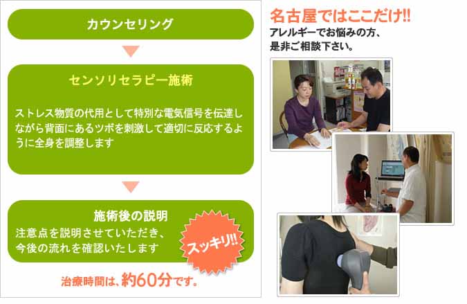 センソリセラピーの流れ